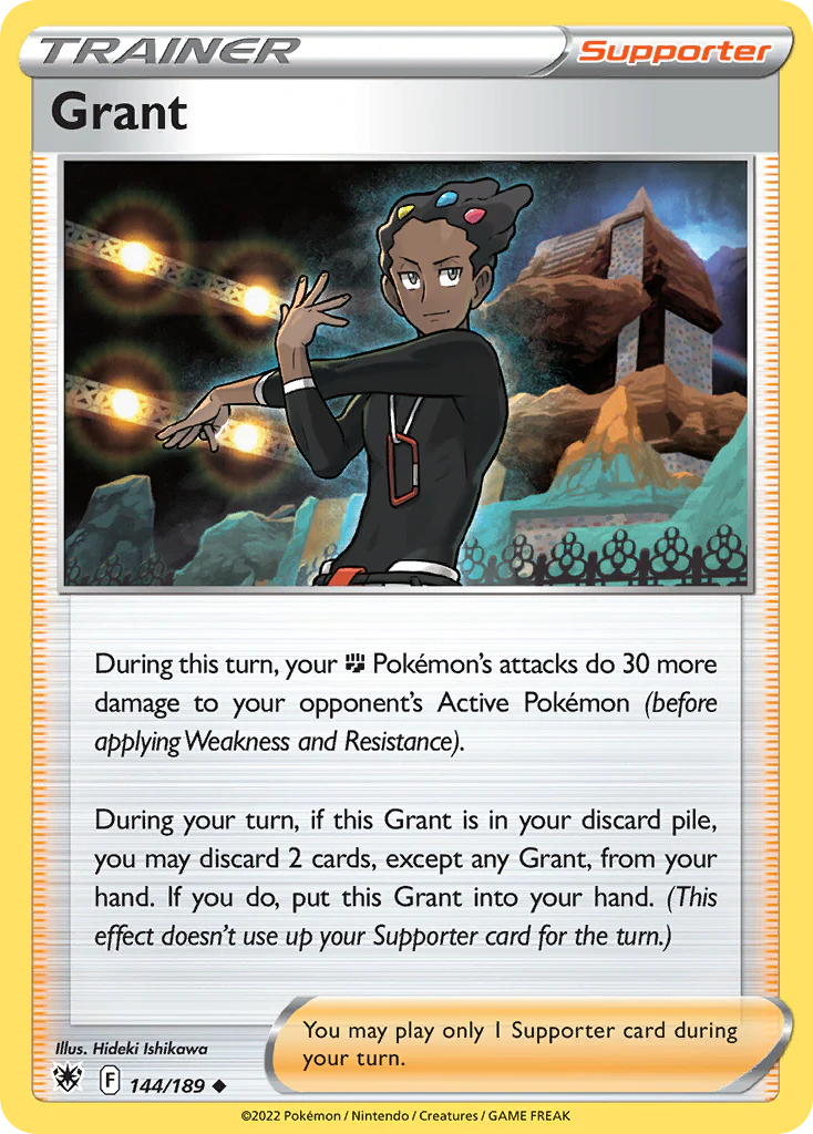 Grant (144/189) - [Reverse Holo] Astral Radiance (ASR)