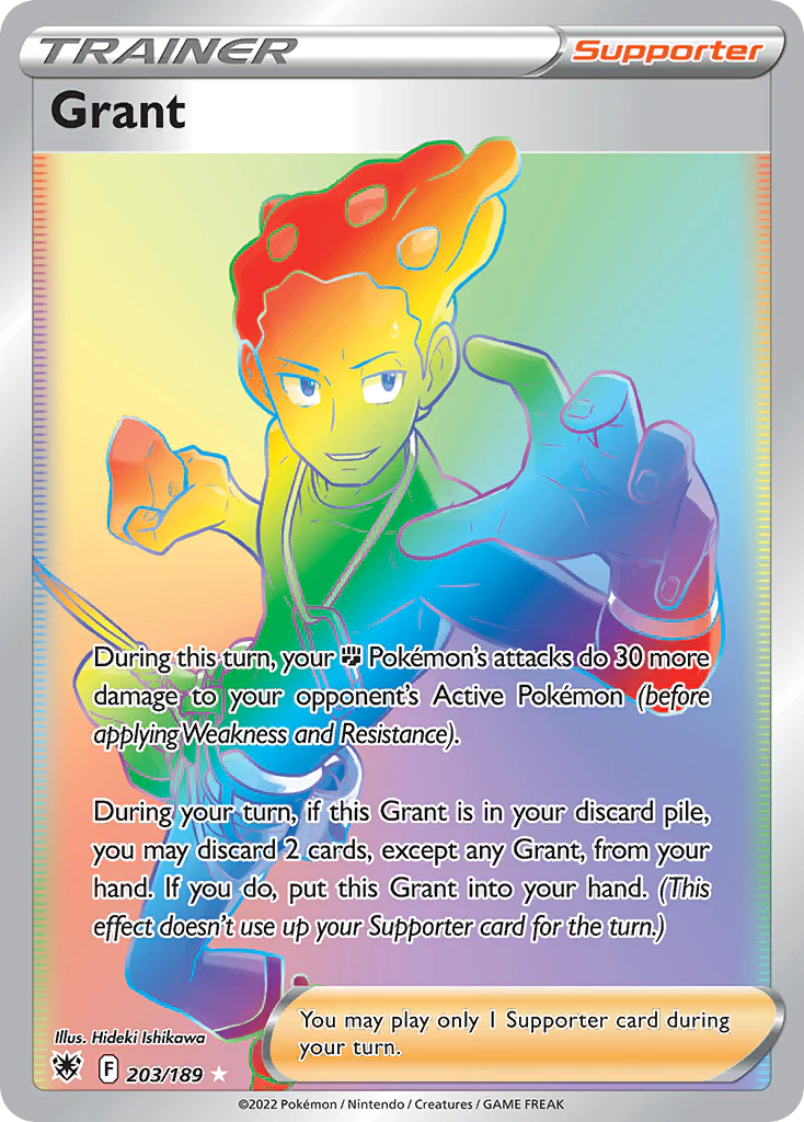 Grant (203/189) - [Rainbow Holo] Astral Radiance (ASR)