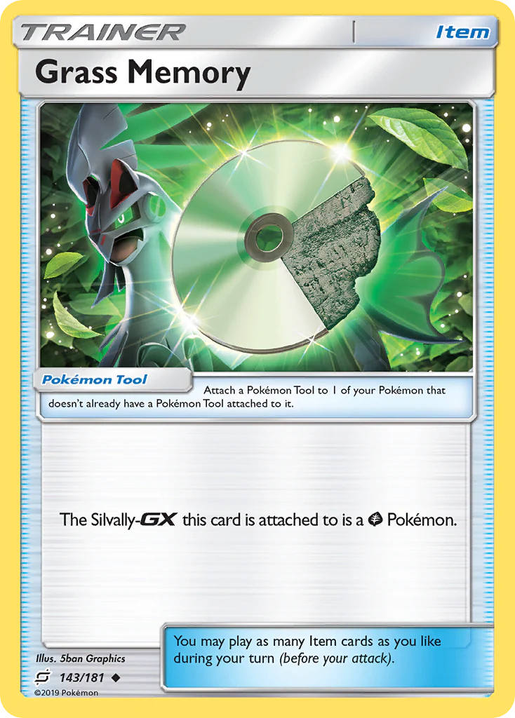 Grass Memory (143/181) - Team Up (TEU)
