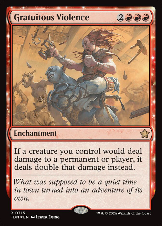 Gratuitous Violence - [Foil] Foundations (FDN)