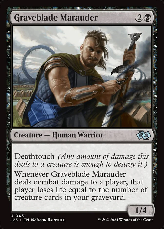 Graveblade Marauder - Foundations Jumpstart (J25)