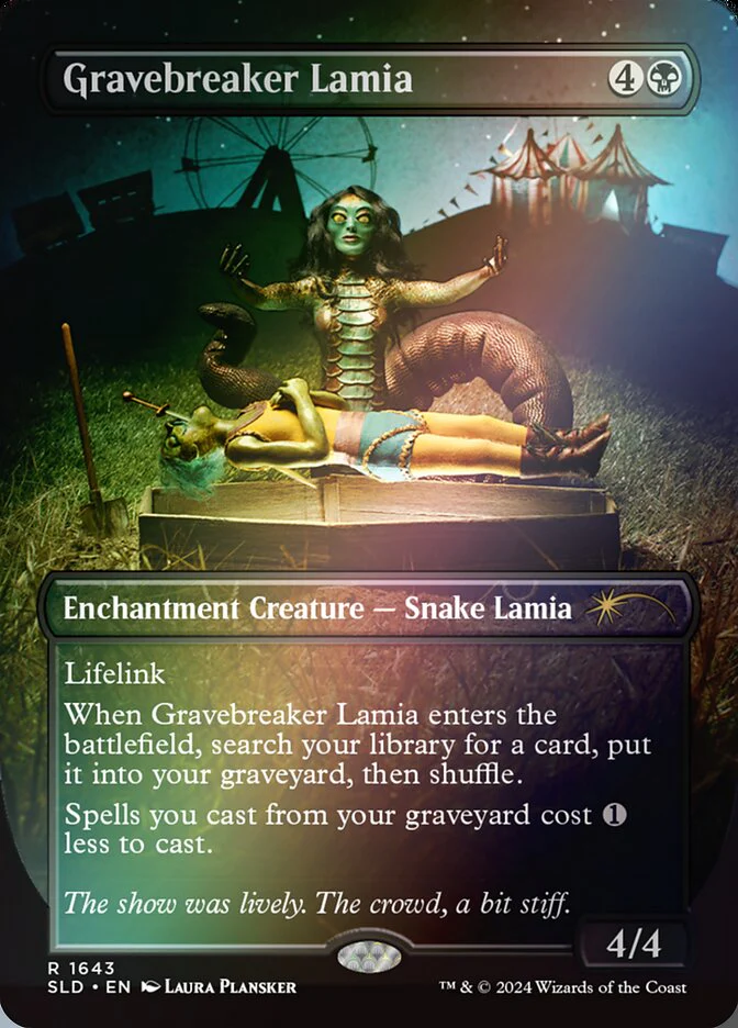 Gravebreaker Lamia (1643‚òÖ) - [Foil] Secret Lair Drop (SLD)