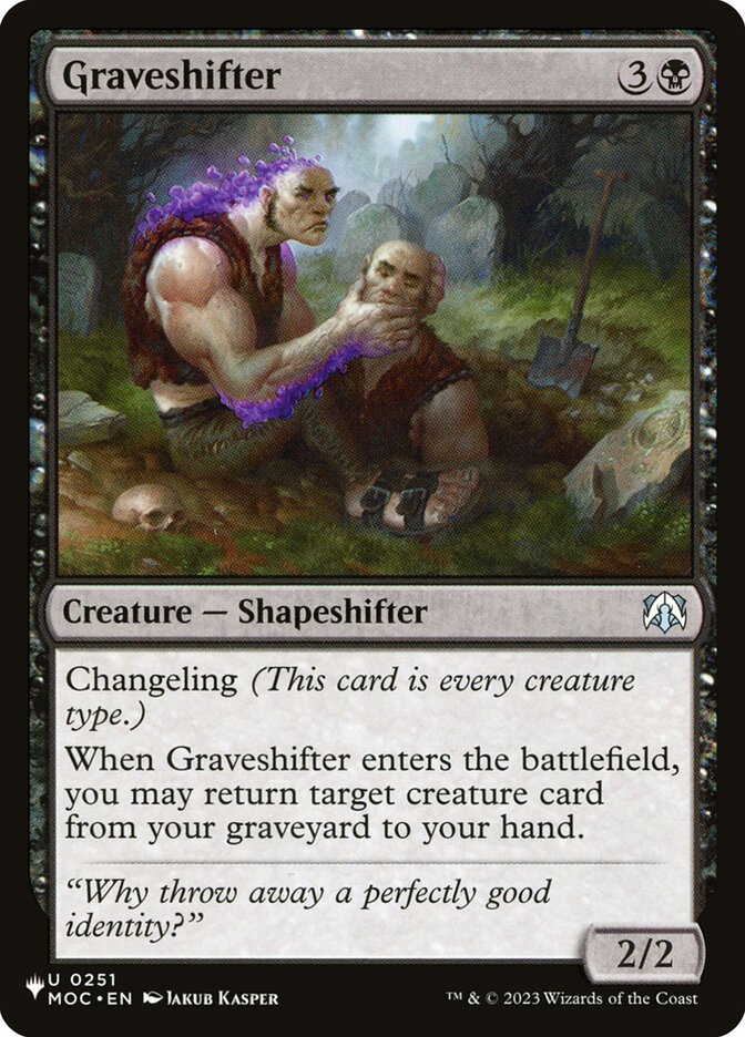 Graveshifter - The List (PLST)