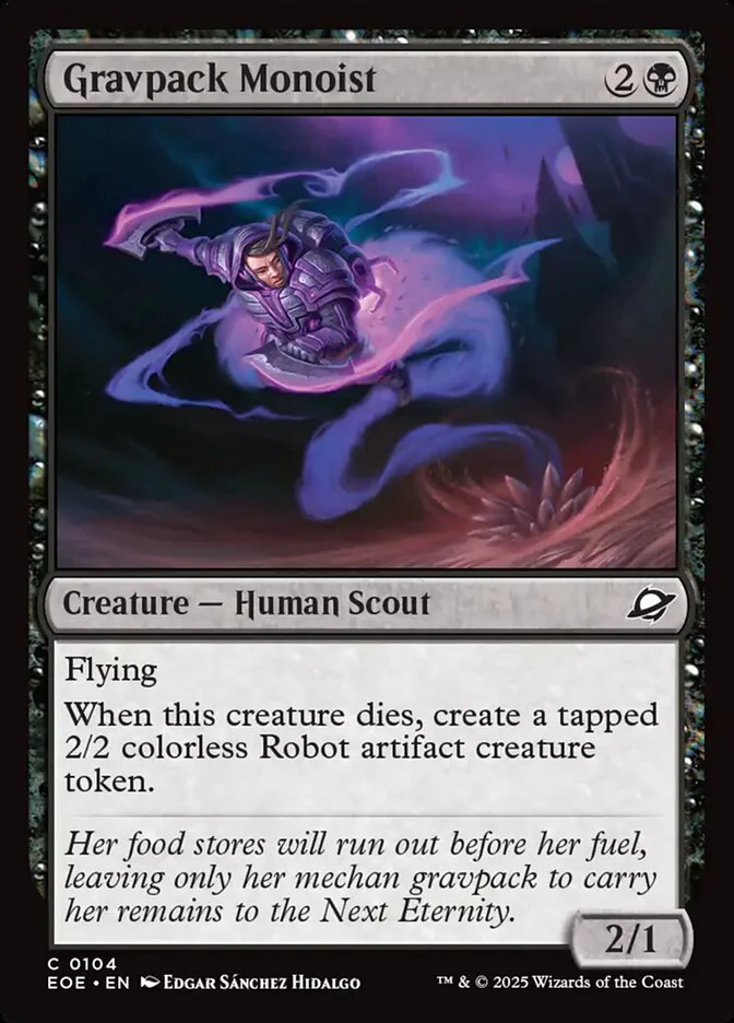 Gravpack Monoist (104) - [Foil] Edge of Eternities (EOE)