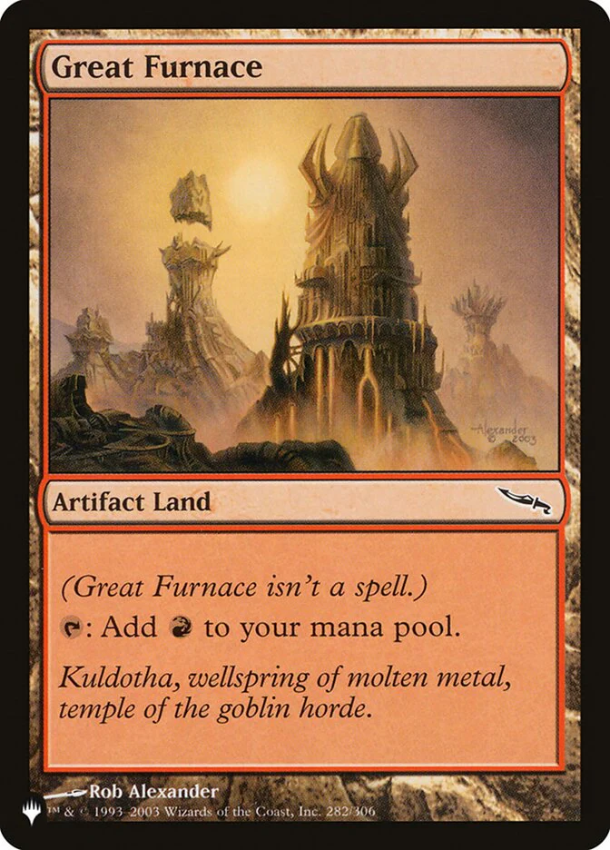 Great Furnace - [Foil] The List (PLST)