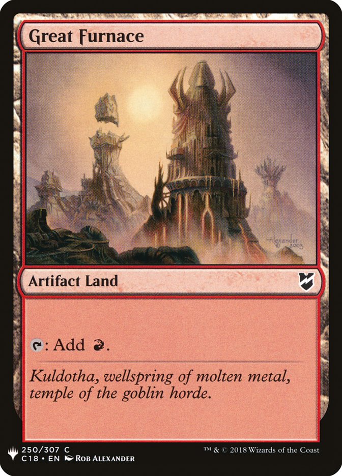 Great Furnace - The List (PLST)