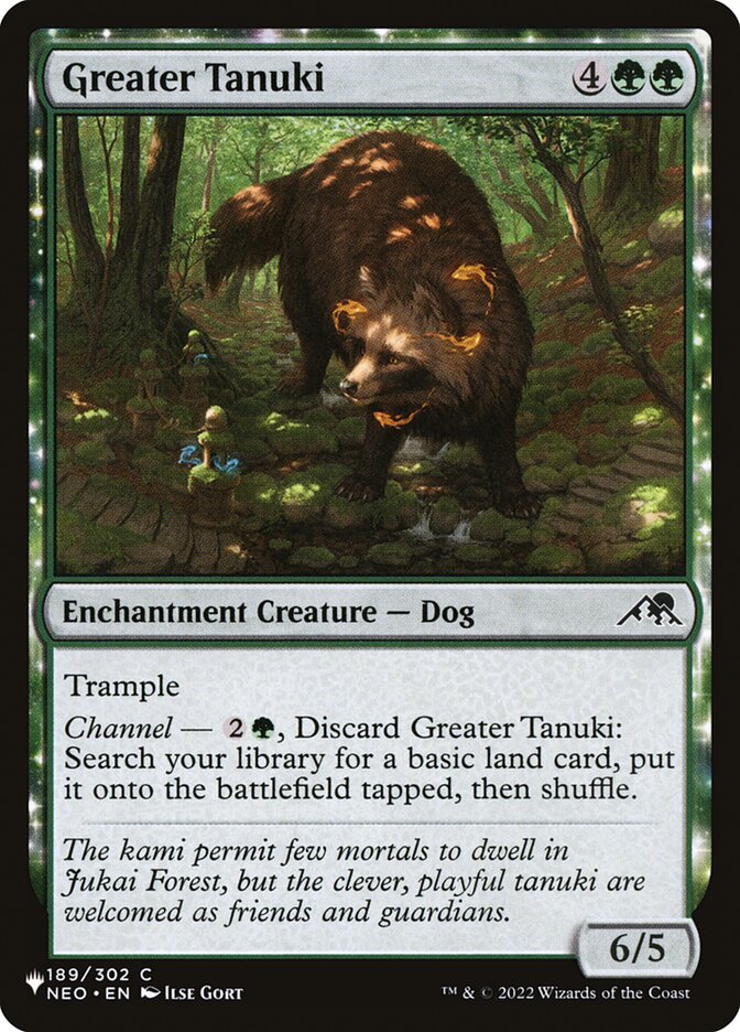 Greater Tanuki - The List (PLST)