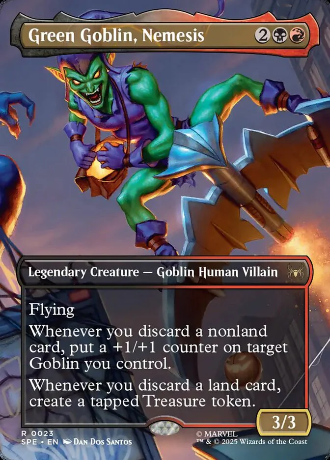 Green Goblin, Nemesis (23) - [Borderless] Marvel's Spider-Man Eternal (SPE)