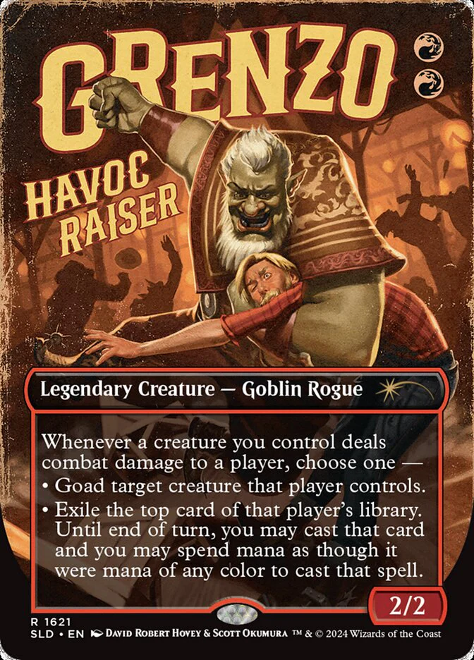 Grenzo, Havoc Raiser (1621) - [Borderless] Secret Lair Drop (SLD)