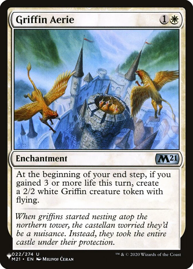 Griffin Aerie - The List (PLST)