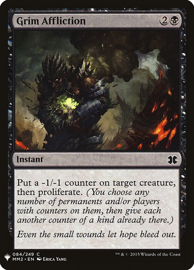 Grim Affliction - The List (PLST)
