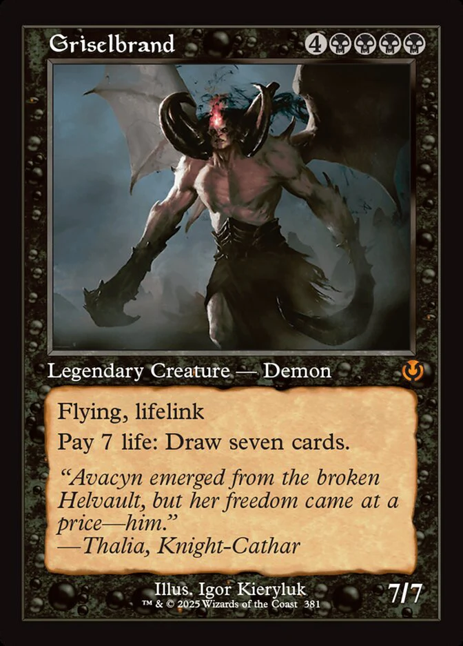 Griselbrand - [Foil, Retro Frame] Innistrad Remastered (INR)