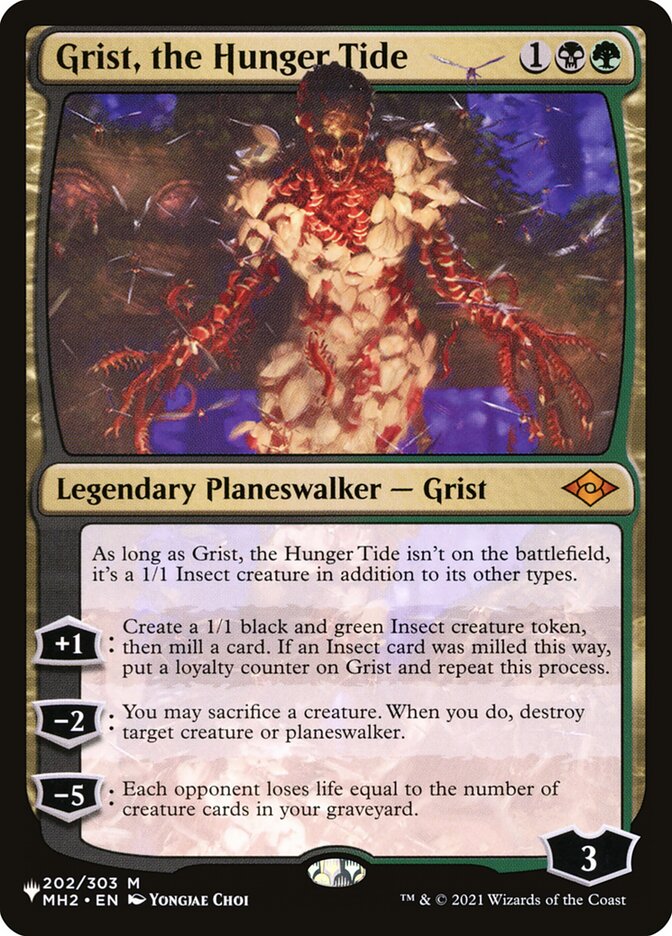Grist, the Hunger Tide - The List (PLST)