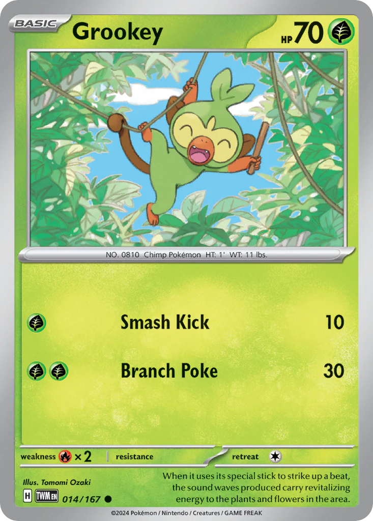 Grookey (14/167) - Twilight Masquerade (TWM)