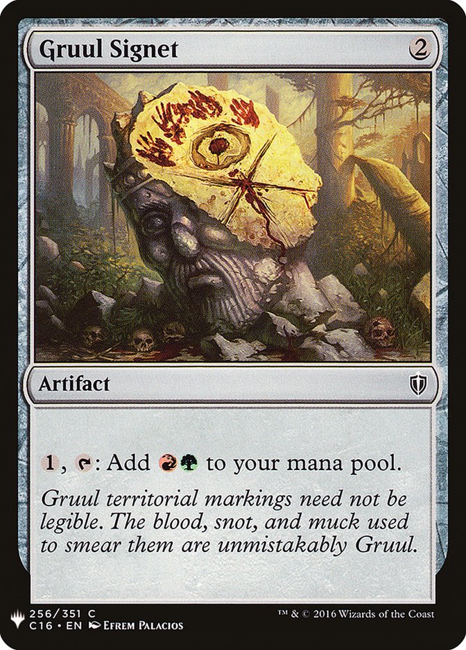 Gruul Signet - The List (PLST)