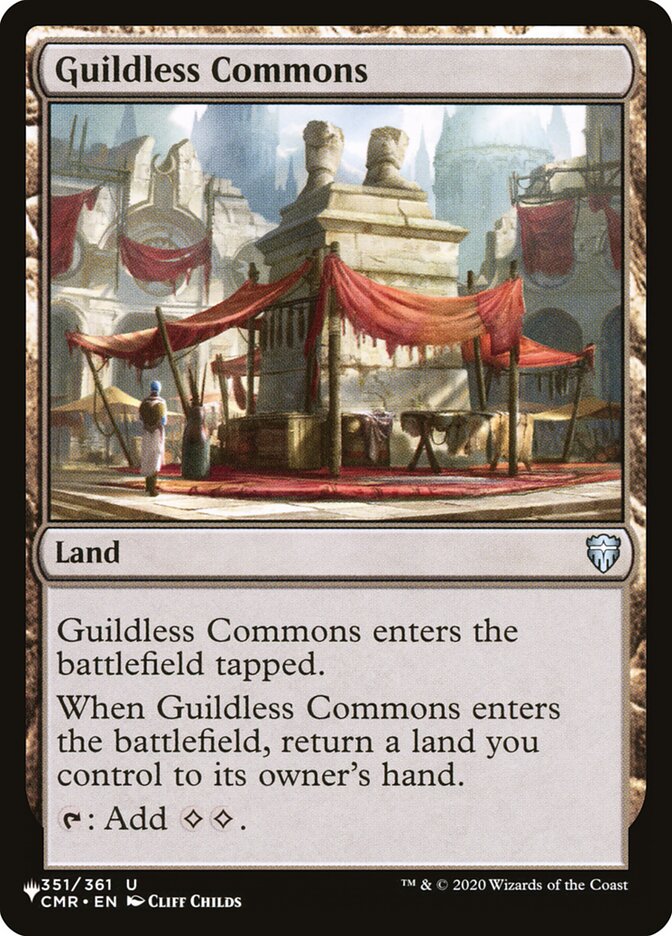 Guildless Commons - The List (PLST)