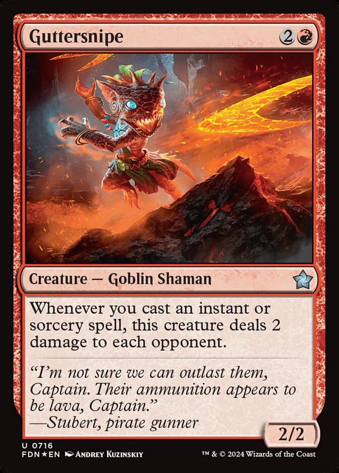 Guttersnipe - [Foil] Foundations (FDN)