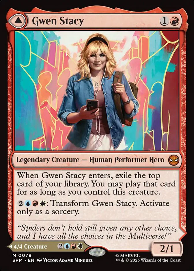 Gwen Stacy // Ghost-Spider (78) - [Foil] Marvel's Spider-Man (SPM)