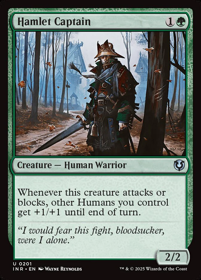 Hamlet Captain - [Foil] Innistrad Remastered (INR)