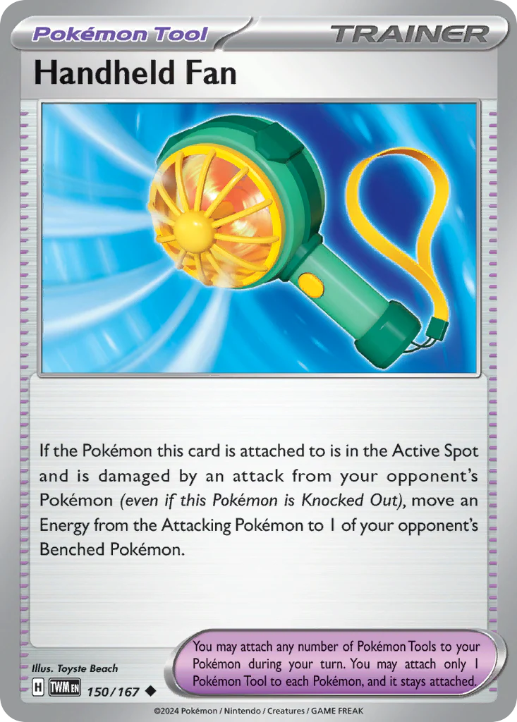 Handheld Fan (150/167) - [Reverse Holo] Twilight Masquerade (TWM)