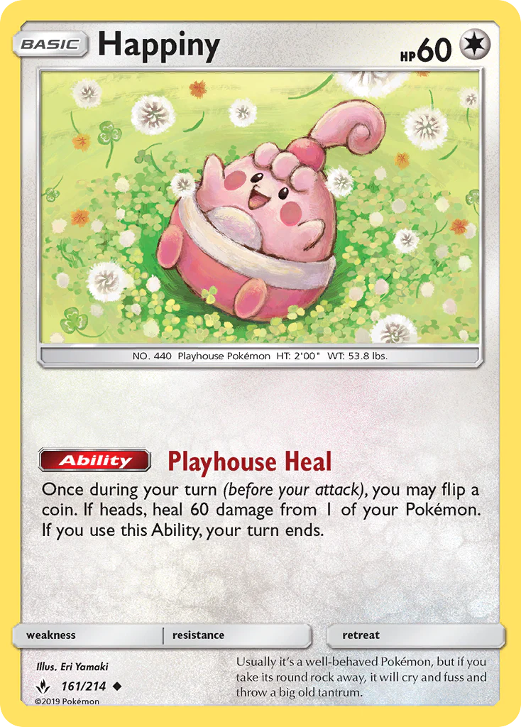 Happiny (161/214) - Unbroken Bonds (UNB)