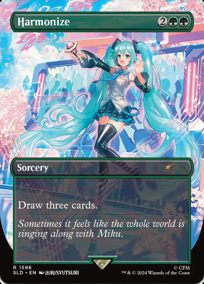 Harmonize (1596) - [Borderless] Secret Lair Drop (SLD)