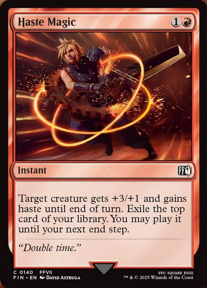Haste Magic (140) - [Foil] Final Fantasy (FIN)