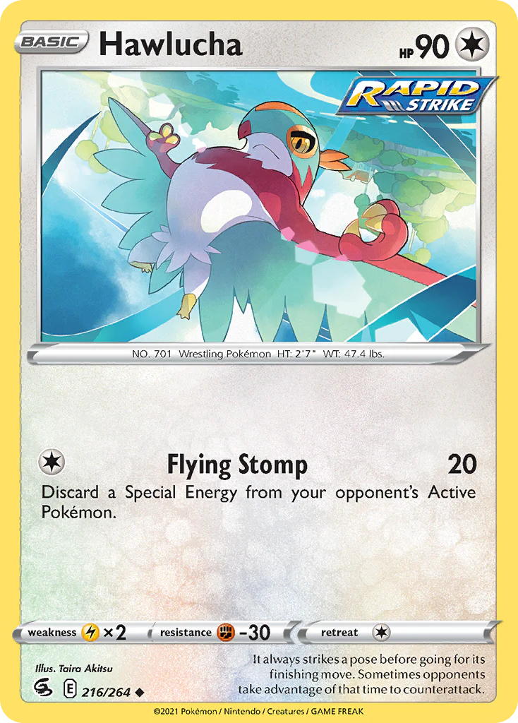 Hawlucha (216/264) - Fusion Strike (FST)