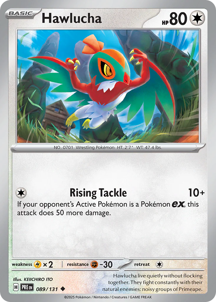 Hawlucha (89/131) - [Reverse Holo] Prismatic Evolutions (PRE)