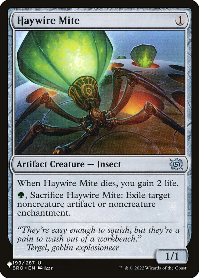 Haywire Mite - The List (PLST)