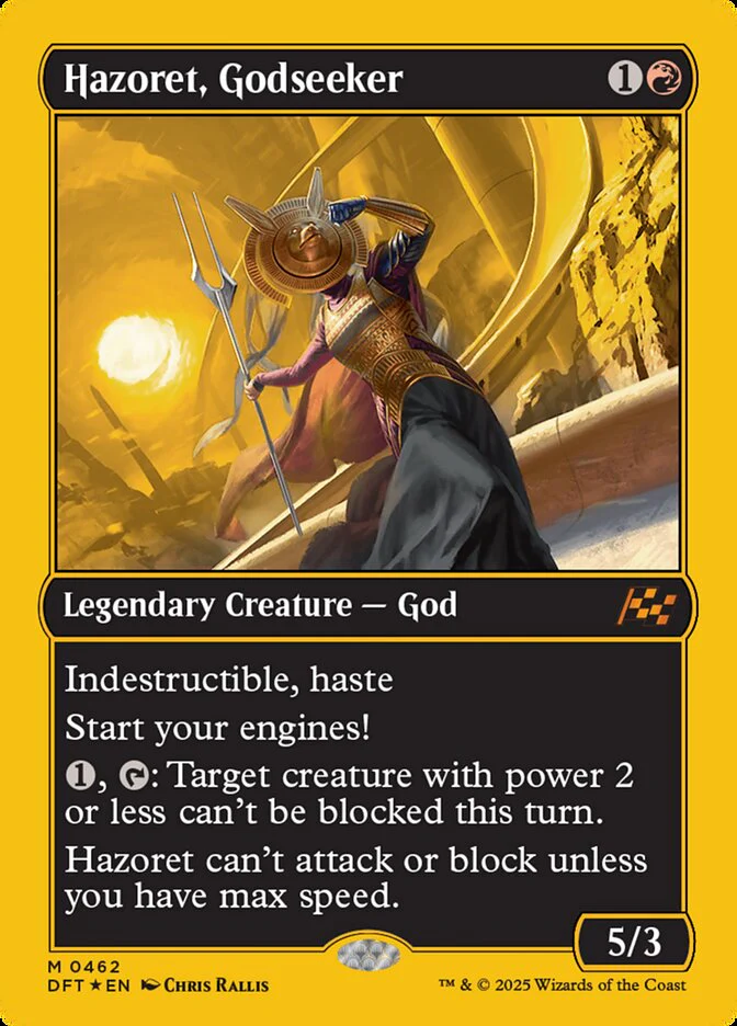 Hazoret, Godseeker - [First Place Foil] Aetherdrift (DFT)