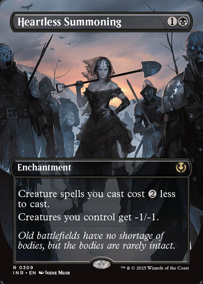 Heartless Summoning - [Foil, Borderless] Innistrad Remastered (INR)