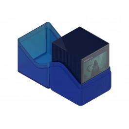 Heavy Play RFG Deck Box 100 Double Sleeved Wizard Blue