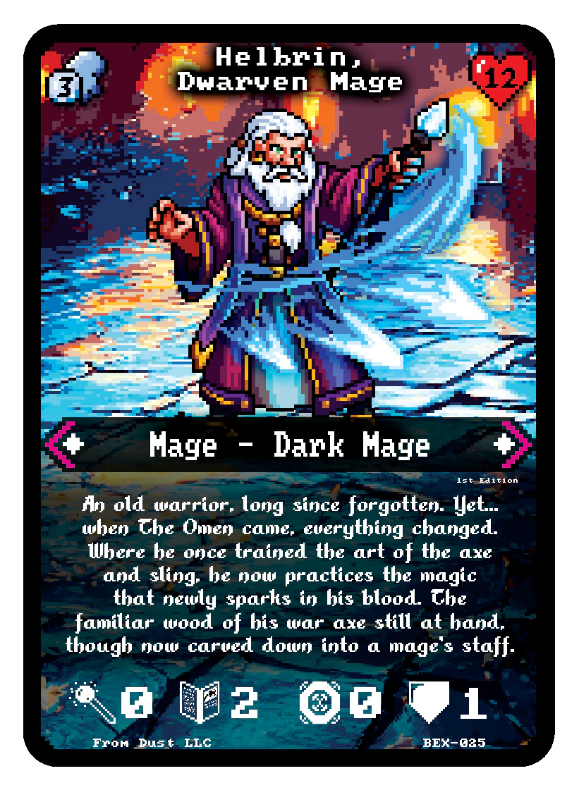 Helbrin, Dwarven Mage - Brave Exodus (BEX)