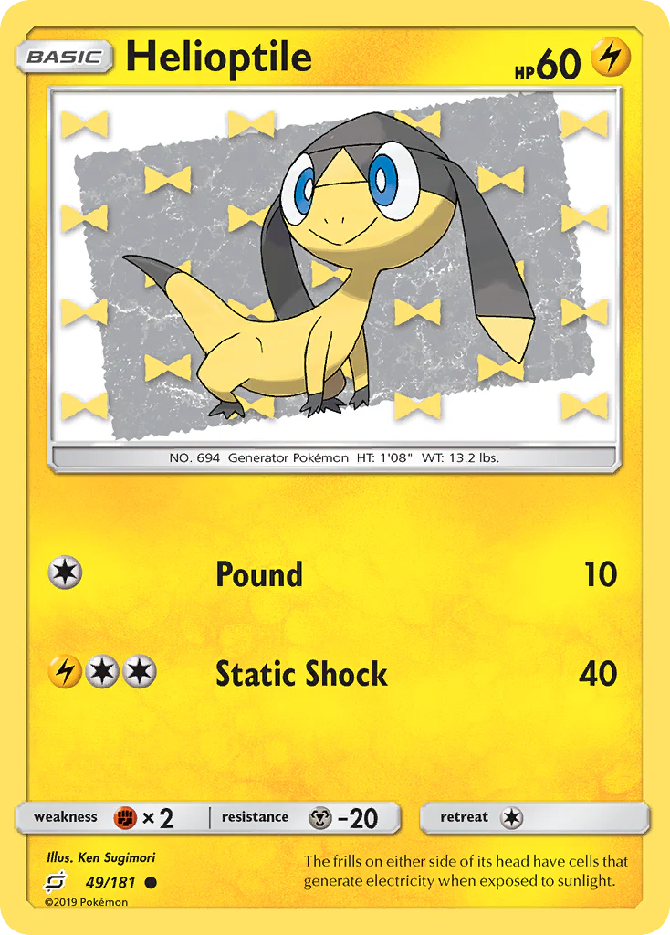 Helioptile (49/181) - [Reverse Holo] Team Up (TEU)