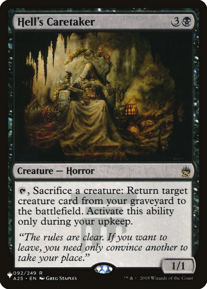 Hell's Caretaker - The List (PLST)