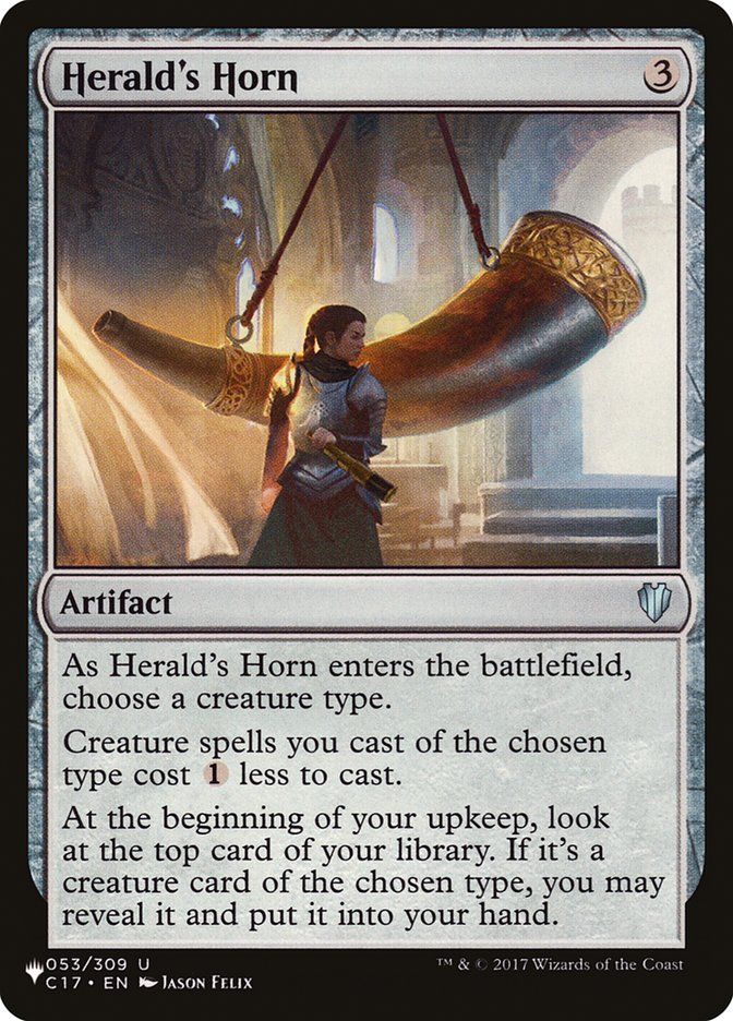 Herald's Horn - The List (PLST)