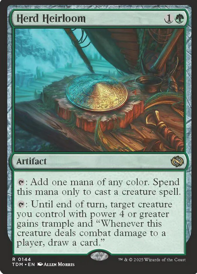 Herd Heirloom (144) - [Foil] Tarkir: Dragonstorm (TDM)