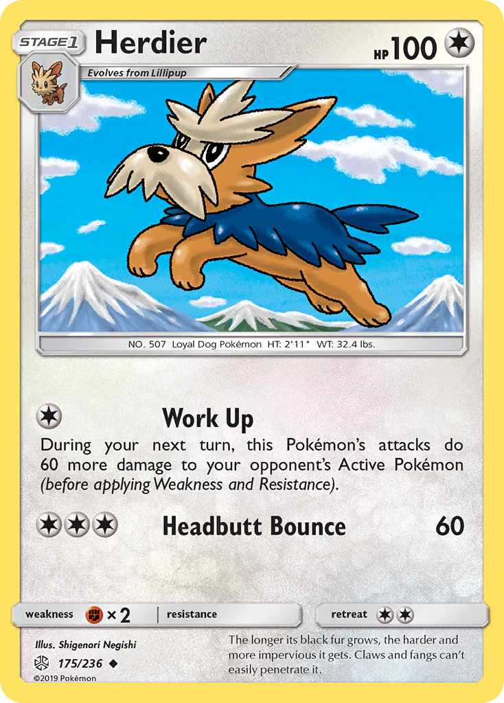 Herdier (175/236) - Cosmic Eclipse (CEC)