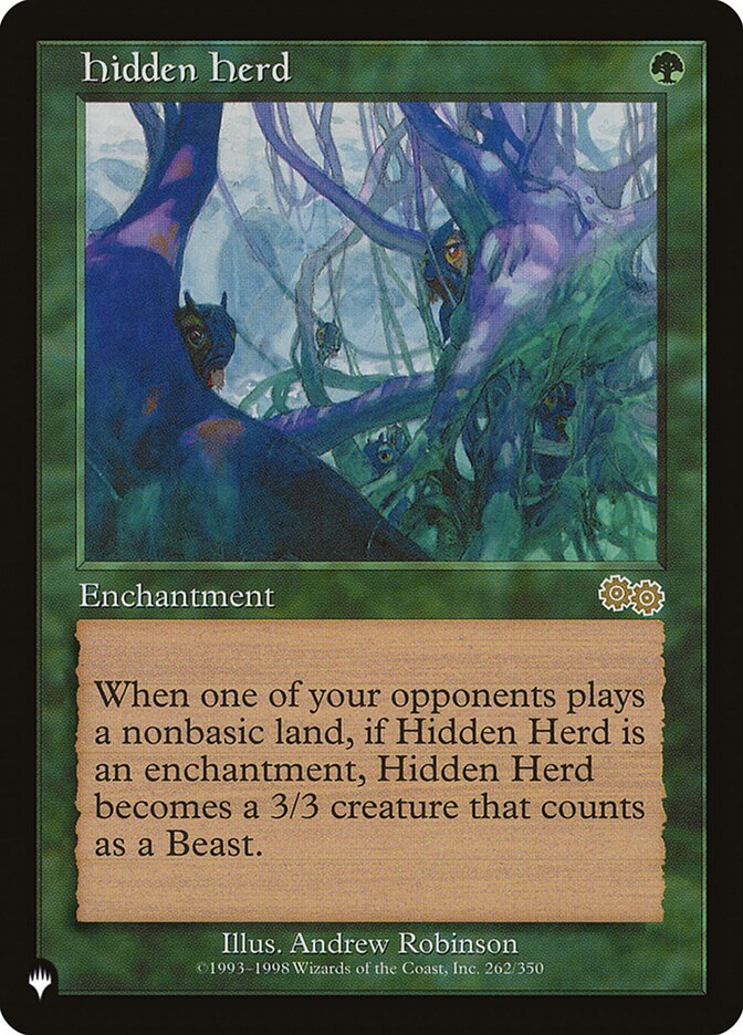 Hidden Herd - The List (PLST)
