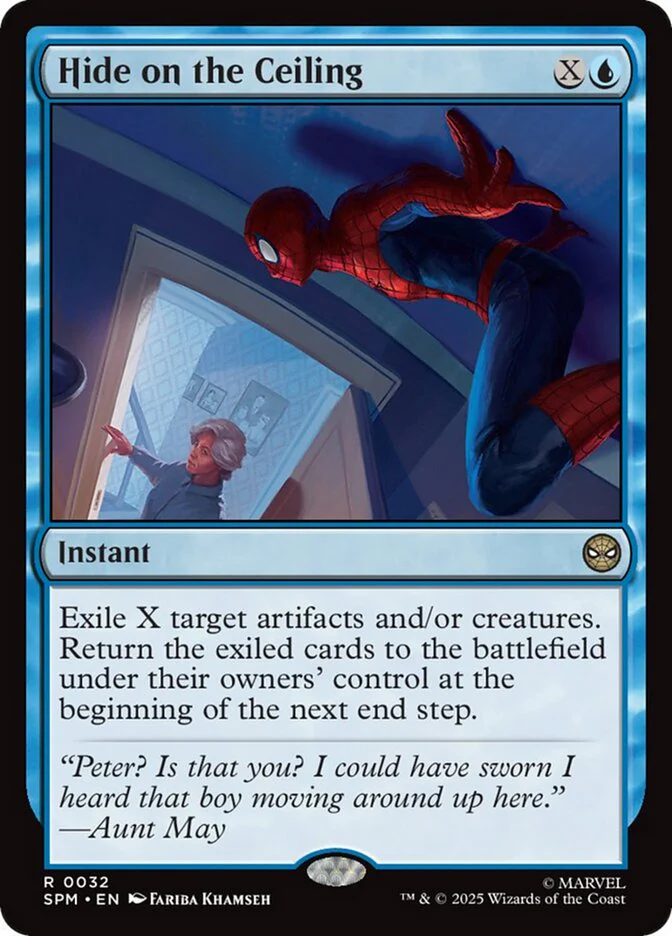 Hide on the Ceiling (32) - [Foil] Marvel's Spider-Man (SPM)