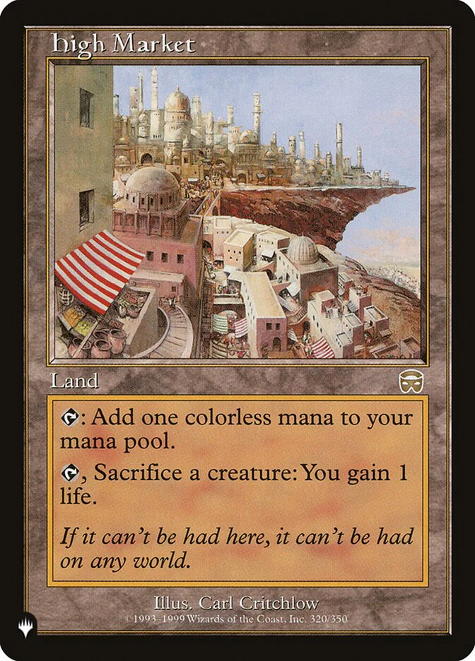 High Market - The List (PLST)