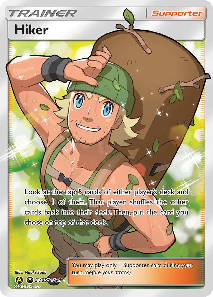 Hiker (SV85/94) - [Full Art] Hidden Fates Shiny Vault (HIFSV)