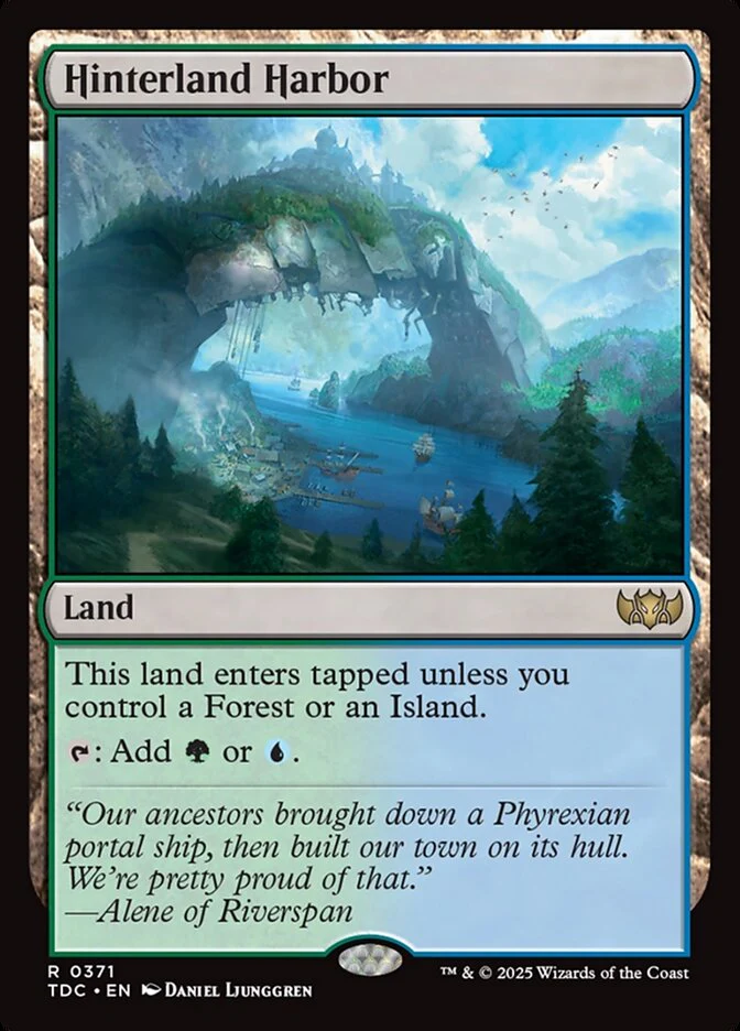 Hinterland Harbor - Tarkir: Dragonstorm Commander (TDC)