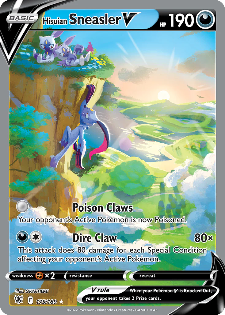 Hisuian Sneasler V (175/189) - [Alternate Art] Astral Radiance (ASR)