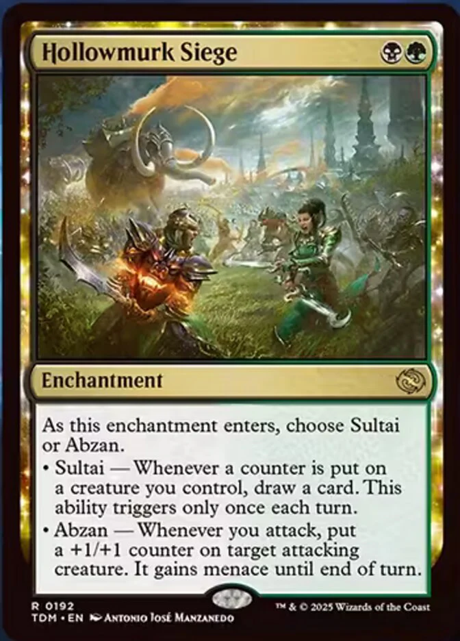 Hollowmurk Siege (192) - [Foil] Tarkir: Dragonstorm (TDM)
