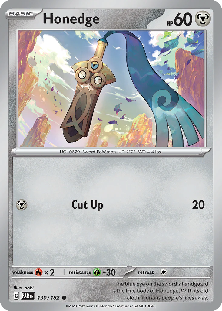 Honedge (130/182) - Paradox Rift (PAR)