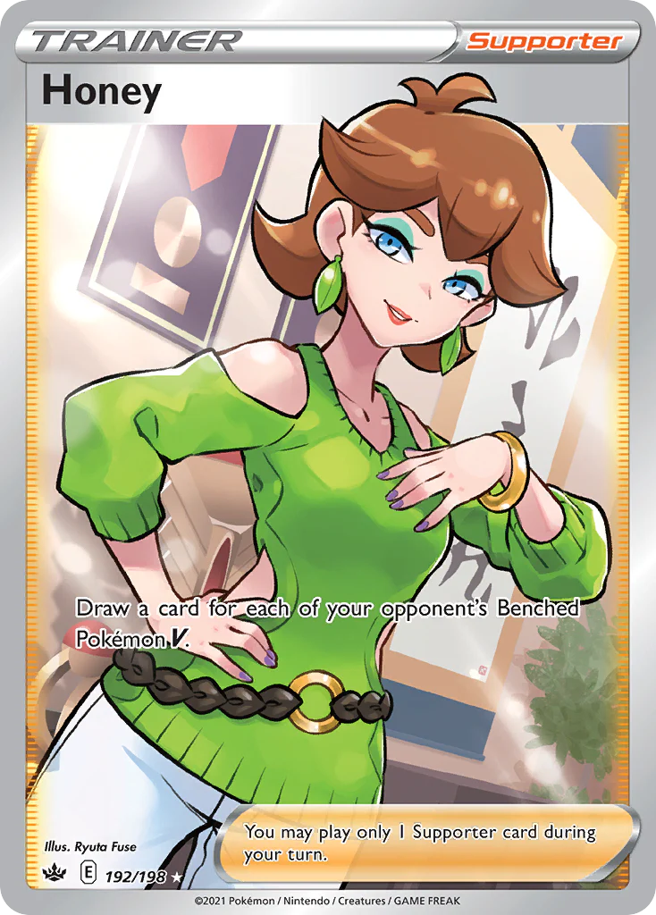 Honey (192/198) - [Full Art] Chilling Reign (CRE)