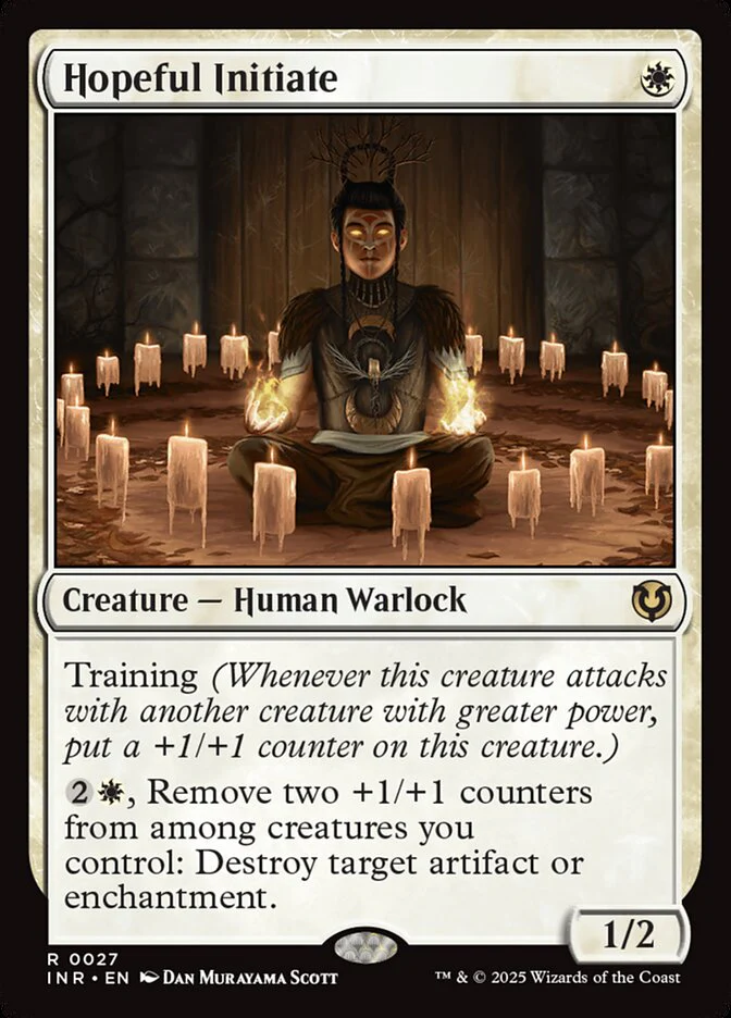 Hopeful Initiate - [Foil] Innistrad Remastered (INR)