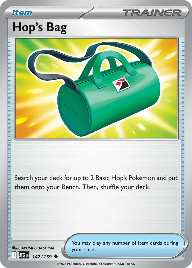 Hop's Bag (147/159) - [Reverse Holo] Journey Together (JTG)